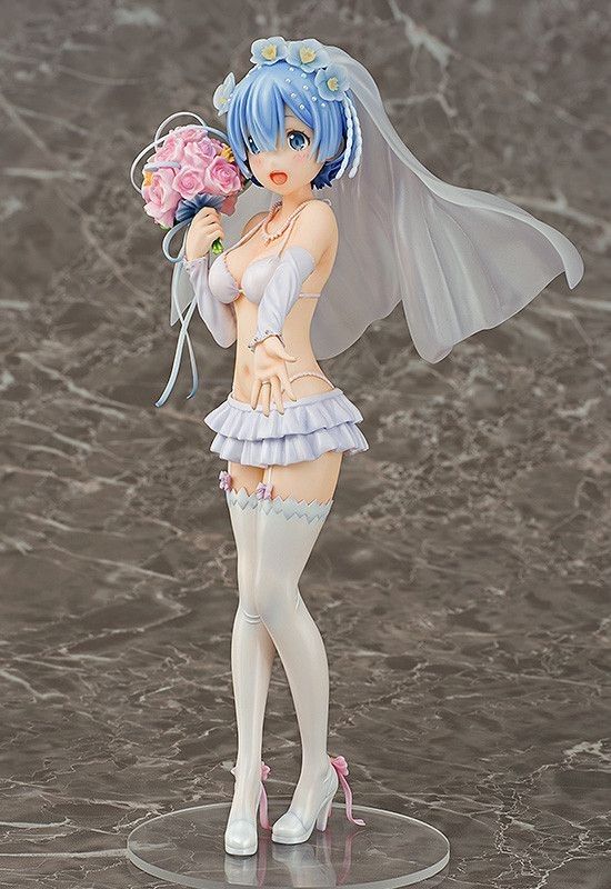 蕾姆手办: Re：ゼロから始める異世界生活 レム ウェディングVer.