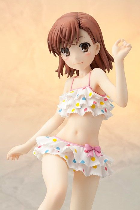 御坂美琴手办: とある科学の超電磁砲-御坂美琴 がビーチサイドver.