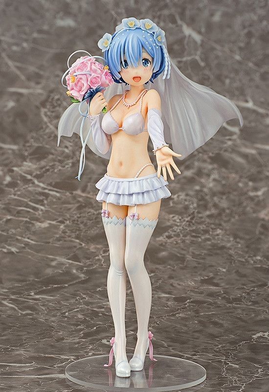 蕾姆手办: Re：ゼロから始める異世界生活 レム ウェディングVer.