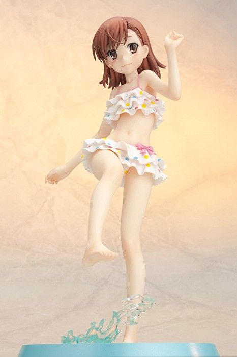 御坂美琴手办: とある科学の超電磁砲-御坂美琴 がビーチサイドver.