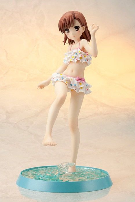 御坂美琴手办: とある科学の超電磁砲-御坂美琴 がビーチサイドver.