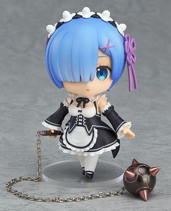 蕾姆手办: ねんどろいど #663 Re：ゼロから始める異世界生活 レム