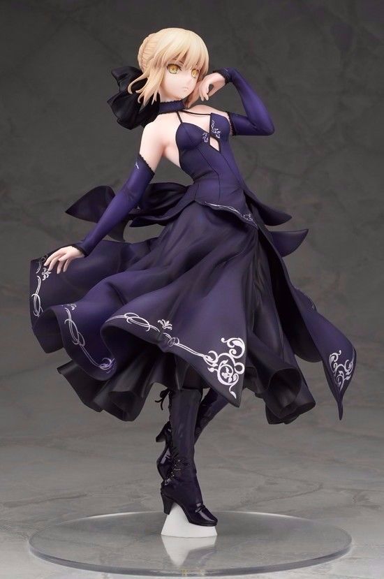 Saber Altria手办: Fate/Grand Order【セイバー／アルトリア・ペンドラゴン［オルタ］　ドレスVer.】