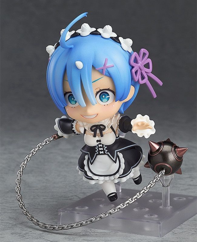 蕾姆手办: ねんどろいど #663 Re：ゼロから始める異世界生活 レム